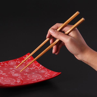 Handmade Bamboo Household Chinese Chopsticks 5 Pairs Travelling Tableware Utensils Chopsticks