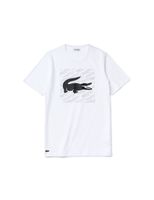 Lacoste Sport Reflective Crocodile Print Cotton T-Shirt - thumbnail