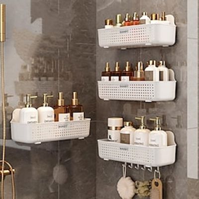 Toilet Storage Rack, No Punching Bathroom Rack, Toilet Washing Table Storage Rack miniinthebox