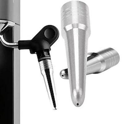 1pc Stainless Steel Coffee Machine Accessories Coffee Machine Steam Pipe Nozzle One Hole Steam Nozzle Silver Coffee Tools Lightinthebox