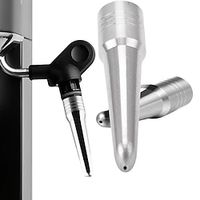 1pc Stainless Steel Coffee Machine Accessories Coffee Machine Steam Pipe Nozzle One Hole Steam Nozzle Silver Coffee Tools Lightinthebox - thumbnail