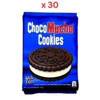 Choco Mucho Cookie Sandwich White (10*33G) 330G Pack of 30