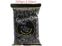 Crunchos Sunflower Seeds 200g -Carton of 20 Packs