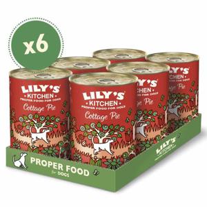 Lily's Kitchen Dog Cottage Pie Wet Dog Food Box 6x400G