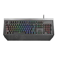 Vertux Tantalum Gaming Keyboard Outemu Blue Switches - Antighosting