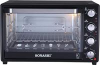 Sonashi 45Liter Electric Oven, Rotisserie And Convection Function, 1800Watt - STO-735N