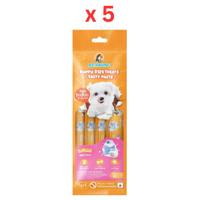 Bearing Happy Dog Treats Tasty Paste Milk Flavor -15g*4 Pack Of 5 Bearing Happy Dog Treats Tasty Paste Milk Flavor -15g*4 Pack Of 5
