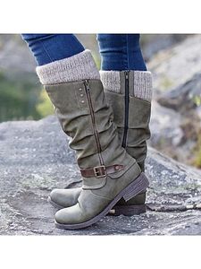 Women's Comfortable Flat Boots