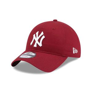 New Era MLB League Essential 9Twenty New York Yankees Carwhi Men's Adjustable Cap - Dark Red