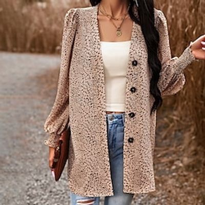 Women's Halloween Shirt Eyelet top Shacket 2 Pieces Outfits Beige Snowflake Bull Stars and Stripes Sequins Embroidered See Through Long Sleeve Party Casual Going out Elegant  Luxurious Gothic St Lightinthebox