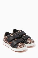 Leopard Print Sneakers in Leather - thumbnail