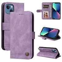 Phone Case For Apple Wallet Card iPhone 13 Pro Max 12 Mini 11 X XR XS Max 8 7 Card Holder Flip Shockproof Solid Colored PU Leather miniinthebox - thumbnail