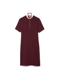 Wofull Zip Flowy Polo Dress