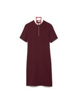 Wofull Zip Flowy Polo Dress - thumbnail