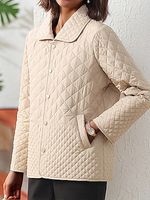 Women's Vintage Quilted Thin Warm Cotton Jacket