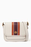 Rambler Varsity Stripe Leather Cross-Body Bag Rambler Varsity Stripe Leather Cross-Body Bag