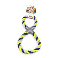 Vadigran Cotton Rope 8-Shaped Blue/Yellow 250g 35cm - thumbnail