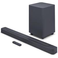 JBL Bar 500 5.1-Channel Soundbar with Wireless Subwoofer, Multibeam and Dolby Atmos Theatre-Quality 3D Surround Sound, PureVoice Technology - Black