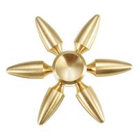 ECUBEE Hand Spinner Brass Fidget Spinner Gadget Finger Focus Reduce Stress Gadget