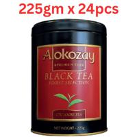 Alokozay Ctc Loose Tea - Black Tea - Tin Tea 225gms - Pack Of 24