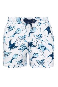Manta Ray Print Swim Shorts