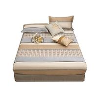 1 Piece 100% Cotton Mattress Protector Soft Fitted Sheet Breathable Bed Mattress Cover, 10/25cm Deep Pocket(Not Include Pillowcase) miniinthebox - thumbnail