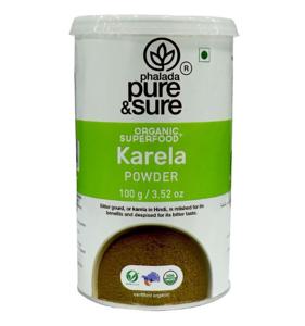 Pure And Sure Organic Karela Powder 100gm