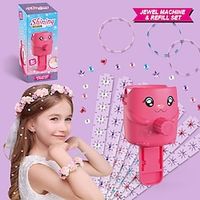 New Children's Nail Drilling Machine Girl Makeup Hair Playing Home Sticker Drilling Machine Toy Lightinthebox - thumbnail