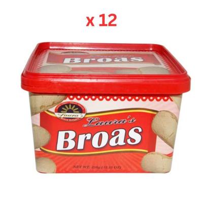 Lauras Broas Tubs 350G Pack of 12