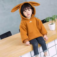 Cute Kids Girls Boys Animal Thick Sweatshirt