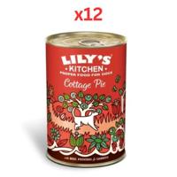 Lily's Kitchen Dog Cottage Pie Wet Dog Food 400G (Pack of 12)