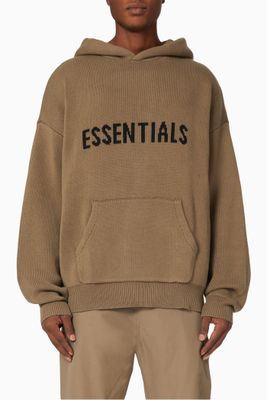 Knit Hooded Pullover Knit Hooded Pullover