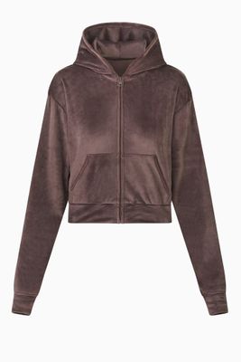 Velour Fleece Hoodie Velour Fleece Hoodie