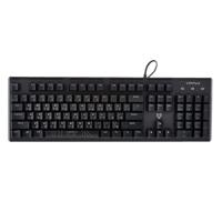Vertux Comando Gaming Keyboard With Blue Mechanical Switch& Rainbow Backlit