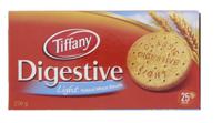 Tiffany Digestive Light Natural Wheat Biscuits 250gm