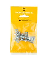 Homesmiths R.Bolts Nut 0.25 x 0.5 inch