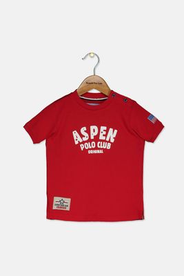 Little Boys Graphic Printed T-Shirt Red Little Boys Graphic Printed T-Shirt Red