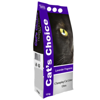 Cat's Choice Bentonite Granules Clumping Cat Litter 10 Kg-lavender