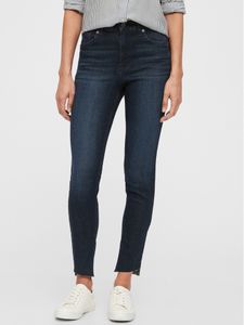 High Rise Universal Legging Jeans With Raw Hem With Washwell&#153