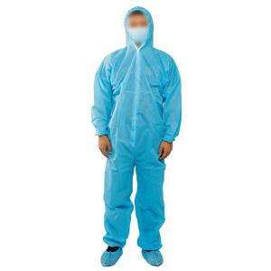 Hotpack Non-woven Coverall With Hood + Shoe Cover 1 Set - NWCH