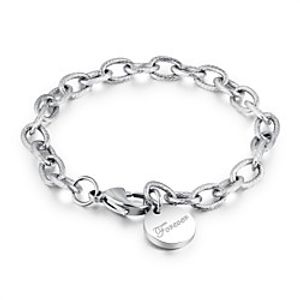 Women's Charm Bracelet Ladies Cartoon Steel Stainless Bracelet Jewelry Rose Gold / Silver For Party Daily miniinthebox