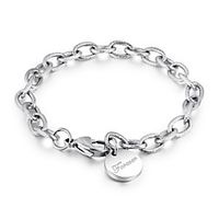 Women's Charm Bracelet Ladies Cartoon Steel Stainless Bracelet Jewelry Rose Gold / Silver For Party Daily miniinthebox - thumbnail