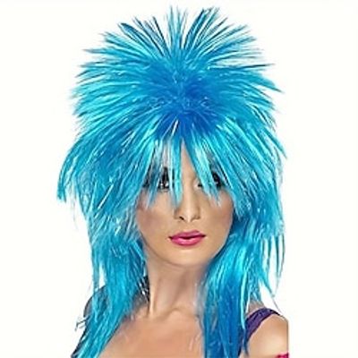 1980's Punk Rock AnimeCosplay Sports Fan Party Wig (Blue) Lightinthebox 1980's Punk Rock AnimeCosplay Sports Fan Party Wig (Blue) Lightinthebox