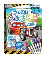 Hinkler Inkredibles Super Racers Colour Burst