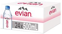 Evian Natural Mineral Water 500ML (24 Bottles)