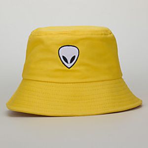 Adults' Fishing Hat Bucket Hat Spring, Fall, Winter, Summer Athleisure Outdoor Camping  Hiking Cotton Packable Breathable UV Protection / Solid Colored / Skull miniinthebox