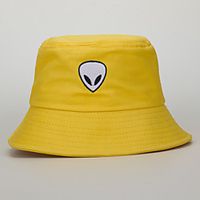 Adults' Fishing Hat Bucket Hat Spring, Fall, Winter, Summer Athleisure Outdoor Camping  Hiking Cotton Packable Breathable UV Protection / Solid Colored / Skull miniinthebox - thumbnail