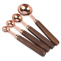 Stainless Steel Measuring Spoons Set Rose Gold Measuring Cups Kitchen Accessories Baking Tea Coffee Spoon Measuring Tools miniinthebox - thumbnail