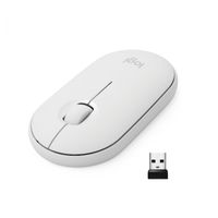 Logitech M350 Pebble Mouse, White Logitech M350 Pebble Mouse, White