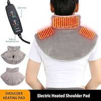Heating Pad Electric Heat Pads for Neck and Shoulders Neck Shoulder Heating Pad with 3 Heat Settings 3 Timer Setting Lightinthebox - thumbnail